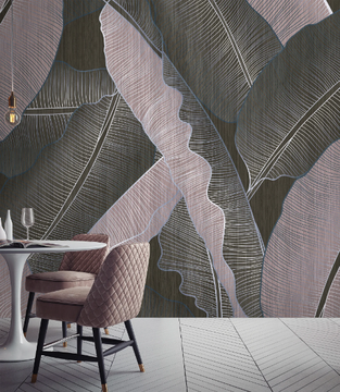 UNDER COVER - Ecological Tropical nonwoven wallpaper by Architects Paper - view 3